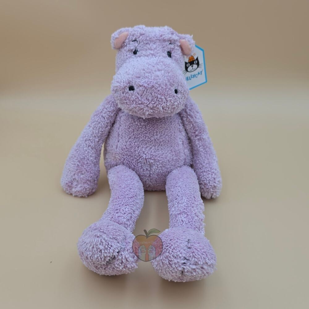 Jellycat Slackajack Hippo Small - AUTHENTIC - NEW WITH TAGS